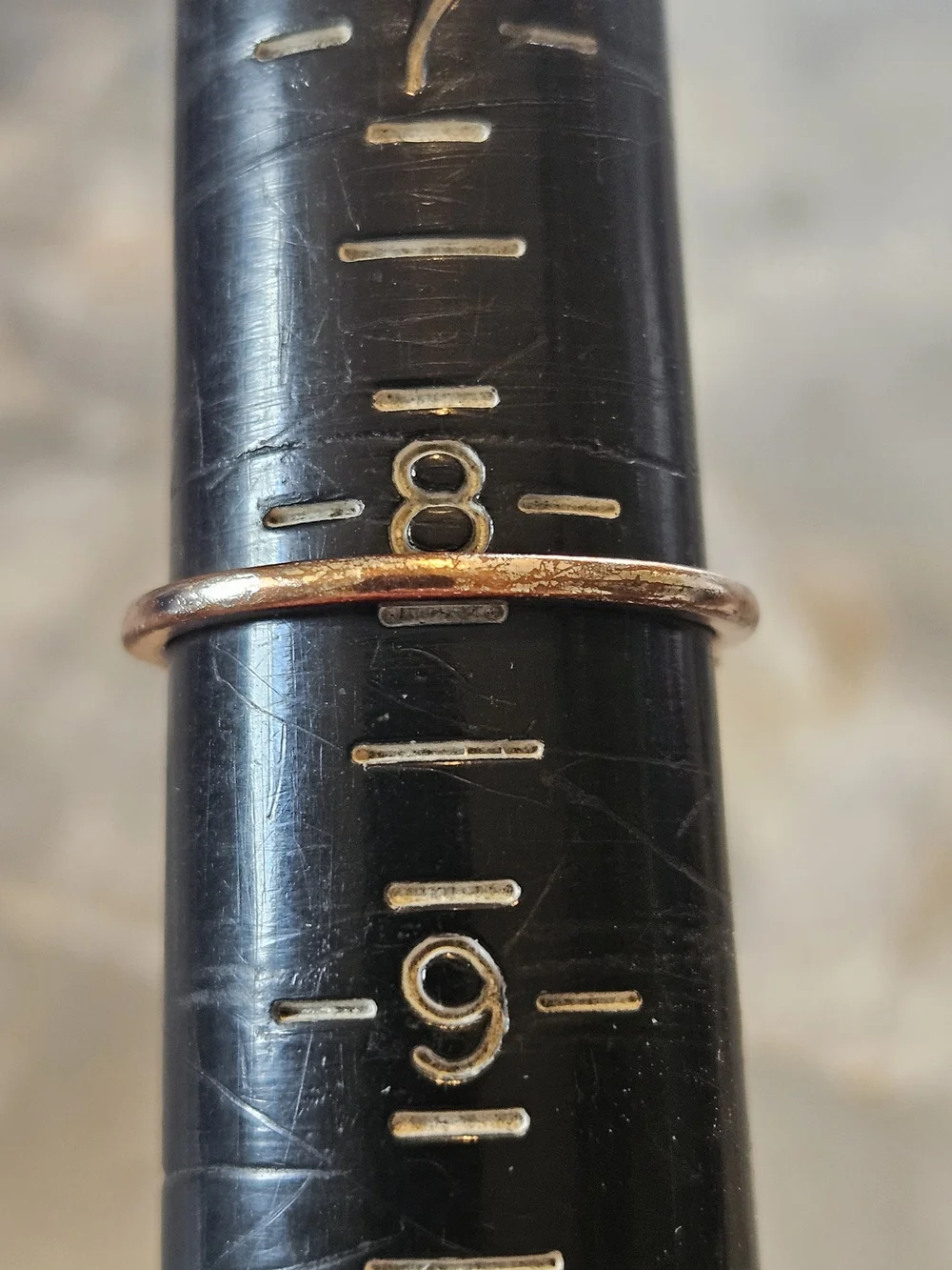 Rose Gold Tone Petite Halo Flower Ring with Clear Stones